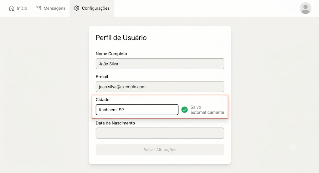 Tutorial: Como criar um formulário com Auto-save inteligente no Bubble